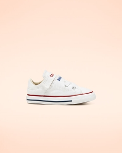 Converse Double Strap Easy-On Chuck Taylor All Star Lány Rövidszárú Fehér/Piros/Kék | QWKMJYR-HU